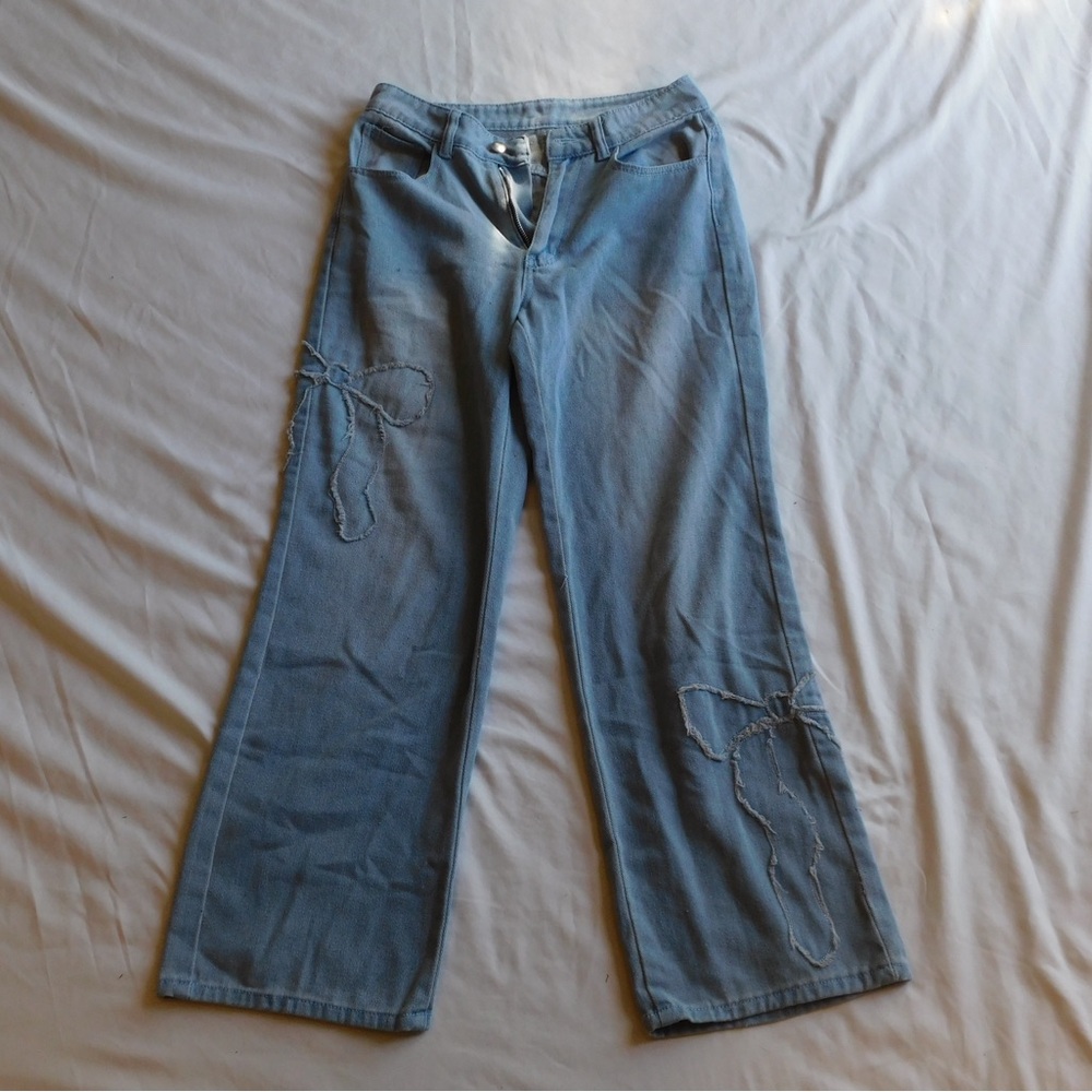 Women’s bow Jeans